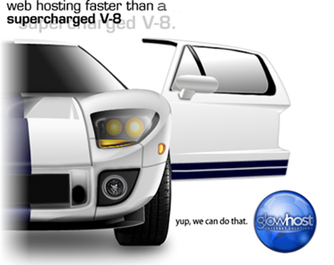 Super fast web hosting from GlowHost