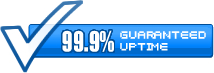 99.9% Uptime Guaranteed