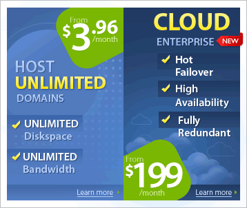 Unlimited Web Hosting And Cloud Dedicated